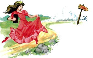 Латышская сказка: Пять братьев принцесса бежит