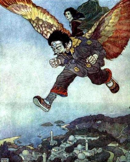 Райский сад (сказка) Восточный ветер и принц