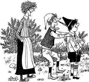 Разбойник Хотценплотц и муравейник с начинкой