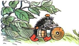 сказка: Разные колеса еж и колесо от телеги