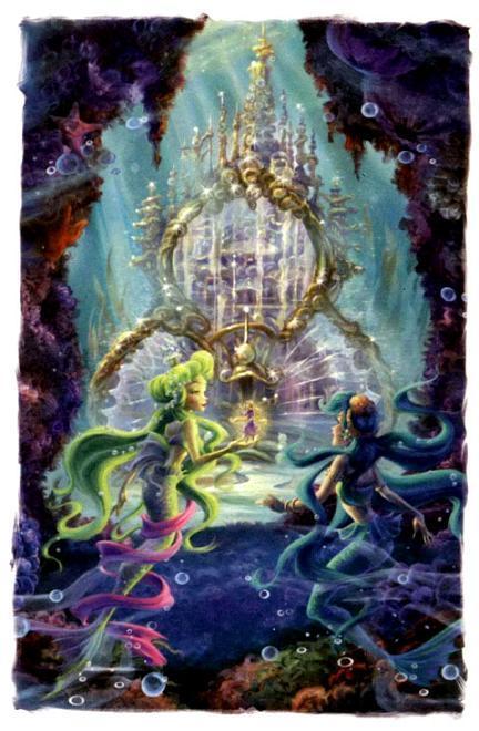 фея Рени в подводном царстве русалок