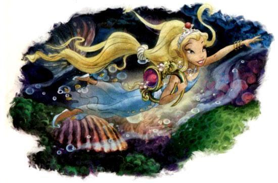 фея Рени несет перстень