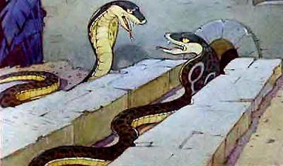 Рикки-Тикки-Тави (сказка) Змеи Наг и Нагайна кобры