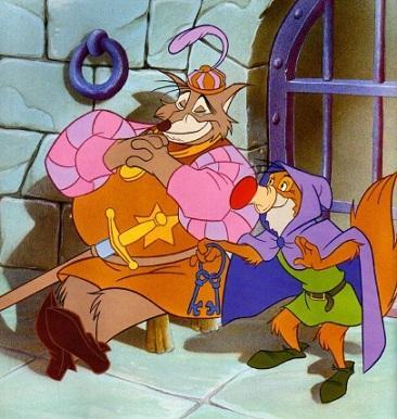 Робин Гуд ворует ключи у шерифа