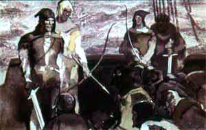 французы просят пощады у Робин Гуда