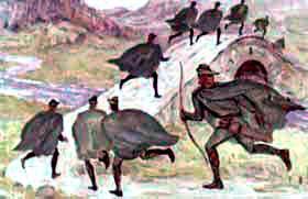 Как Робин Гуд спас трех сыновей вдовы (баллада) Робин Гуд и стрелки бегут