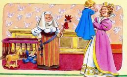 королева с первенцем сыном