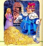 Король и девушка солома