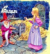 девушка и гном