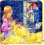 король уходит из темницы остваляя девушку 