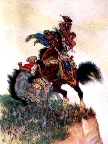 Руслан и Людмила (поэма) Руслан схватка