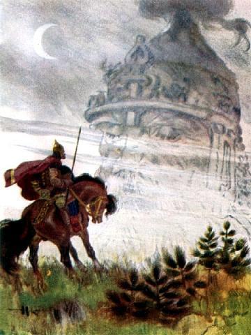 Руслан и Людмила (поэма) Руслан и огроманя голова богатыря