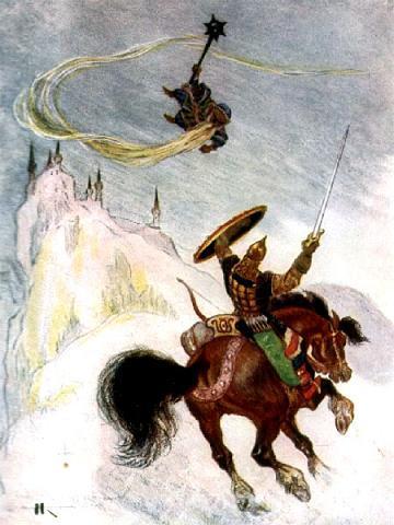 бой Русланаи черномора