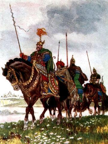 Руслан и Людмила (поэма) конница