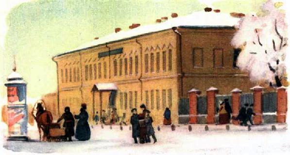 Секрет (рассказ) заснеженная улица