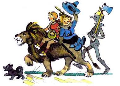 Семь подземных королей (сказка-повесть) Тотошка Элли Страшила Железный Дровосек и смелый лев