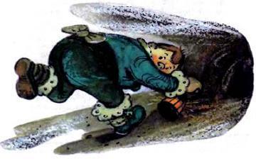 Семь подземных королей (сказка-повесть) Руф Билан бежит через подземелье