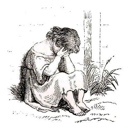 Сердечное горе (сказка) ребенок плачет