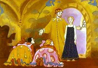 царь милует старших сестер