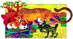 Шакал и леопард