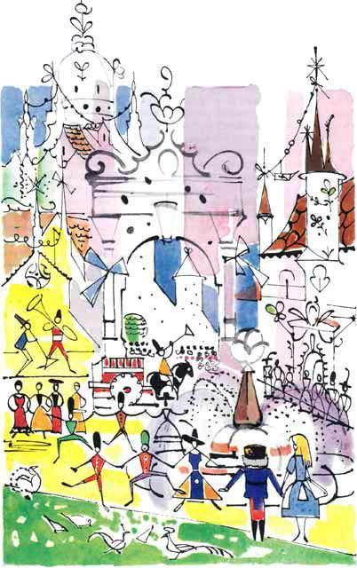 Щелкунчик и мышиный король (сказка) праздник в замке