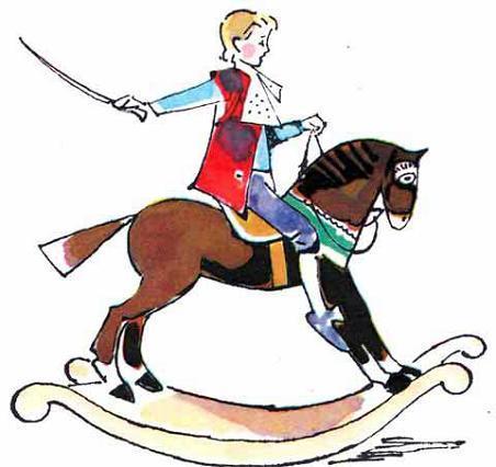 Щелкунчик и мышиный король (сказка) мальчик с саблей на лошади