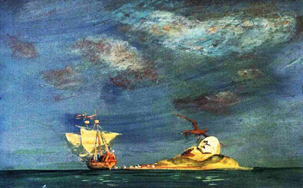 Синдбад-мореход (сказка) И вдруг высоко в небе послышался громкий свист