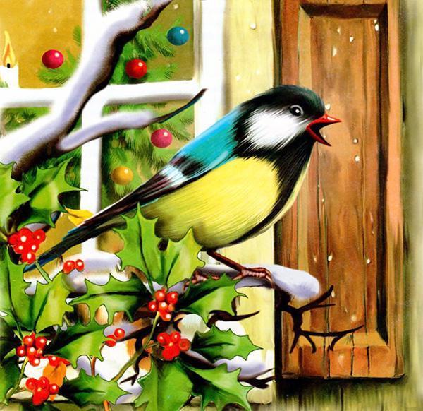 Синичкин календарь (сказка Виталия Бианки) синица