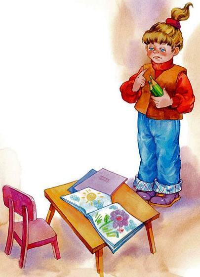 девочка тетрадки