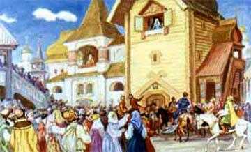 у царского дворца