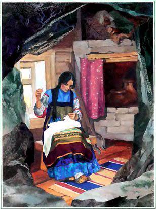 Катя — Данилова невеста шьет