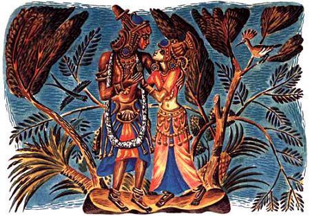 Сказание о Раме, Сите и летающей обезьяне Ханумане Рама, Сита и летаюяя обезьяна Хануман