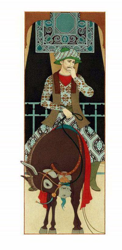 Сказка о быке с ослом