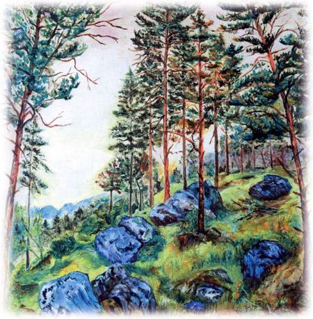 Сказка о княжеском сыне и золотых листьях 07