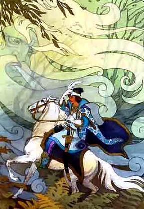 Сказка о мертвой царевне и семи богатырях (стих) Елисей, не унывая К ветру кинулся, взывая