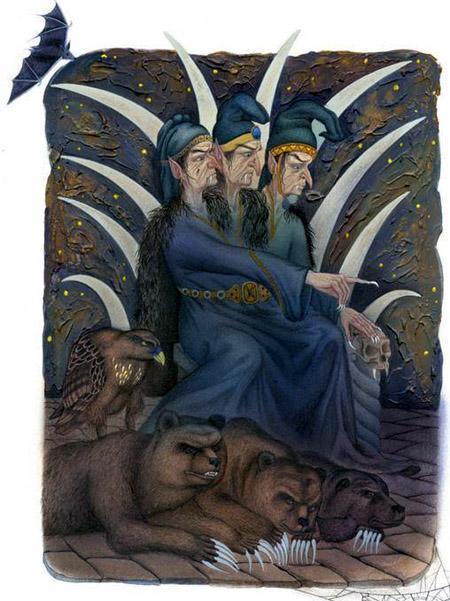 Сказка о пятнадцатом сыне – друге льва и орла