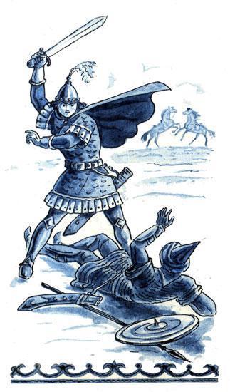 Еруслан Лазаревич Ивашка, Белая Епанча