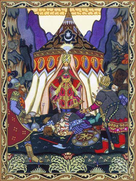 царевна вышла из шатра