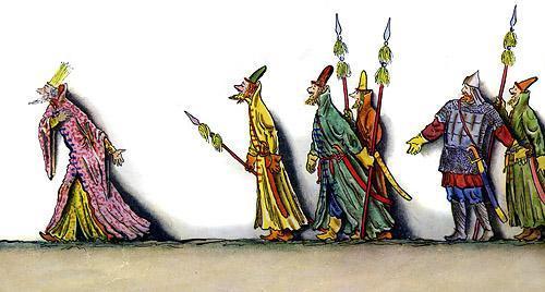 царь Дадон и стража