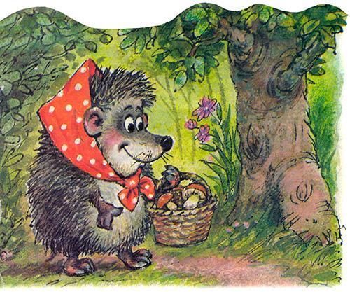 Сказка об умном мышонке (стих) ежик