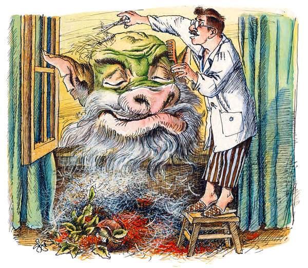 Кремдлярук побрил наголо седого