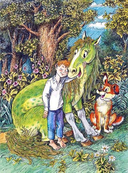 Сказка про Зелёную Лошадь