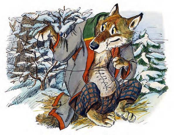  зашил волк свое брюхо