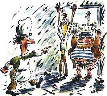 Сказка с подробностями жулики и повар