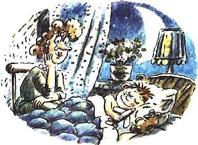 Сказка с подробностями малыш спит в кроватке