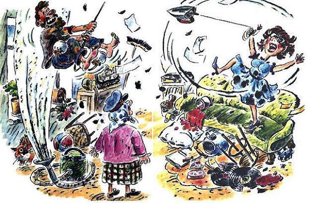 Сказка с подробностями разгром в квартире