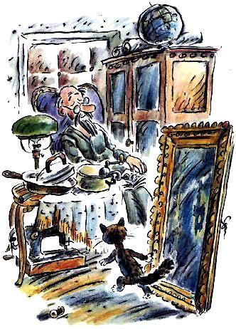 Сказка с подробностями дедушка спит в кресле