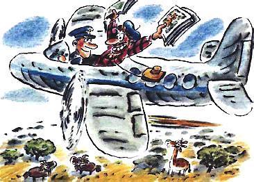 Сказка с подробностями репортер на самолете