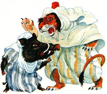 Сказки про шакала и льва