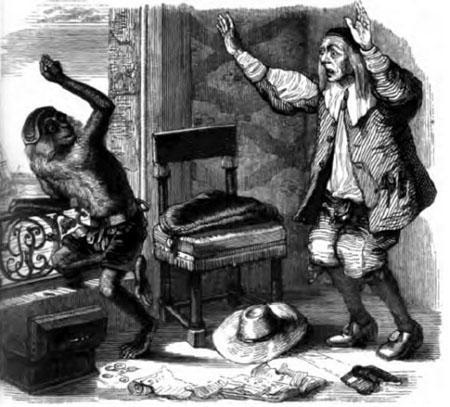 Скупой и обезьяна